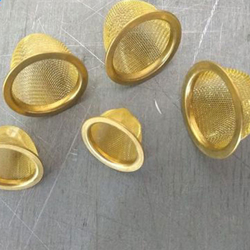 Brass Filter Screen Bowl, Conical Bowl Smoking Pipe Filter Screen