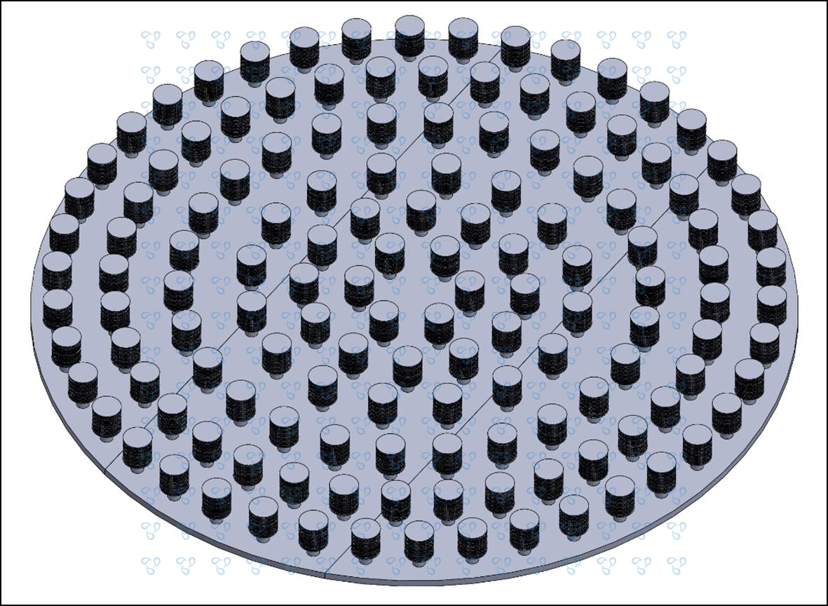 wedge wire filter nozzle application