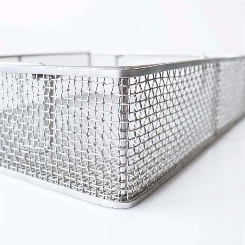 Medical Sterilization wire mesh Basket