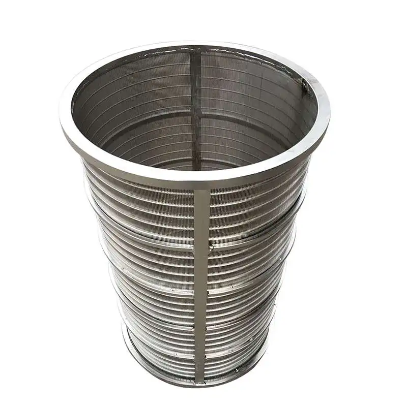 stainless steel V wire water well screen pipe