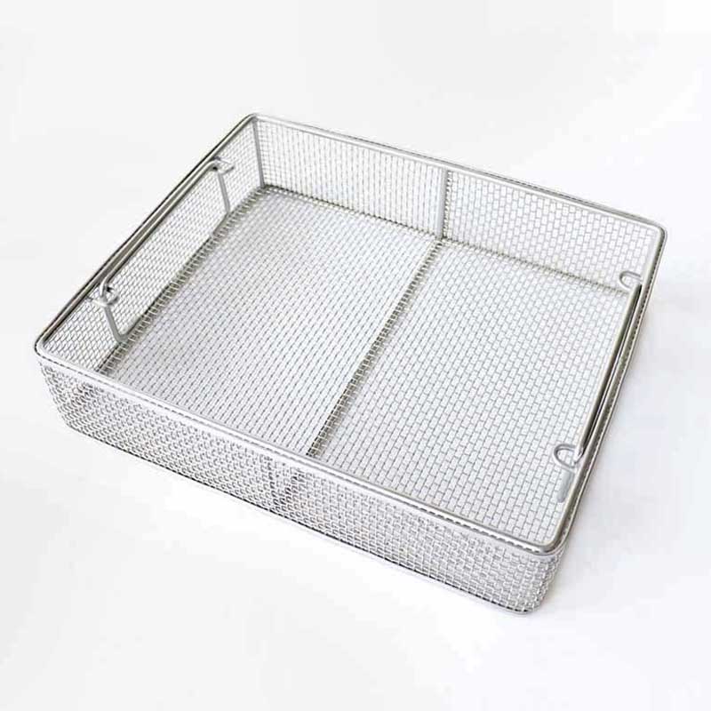 Stainless Steel Wire Mesh Medtail Sterilization Basket/ Tray for
