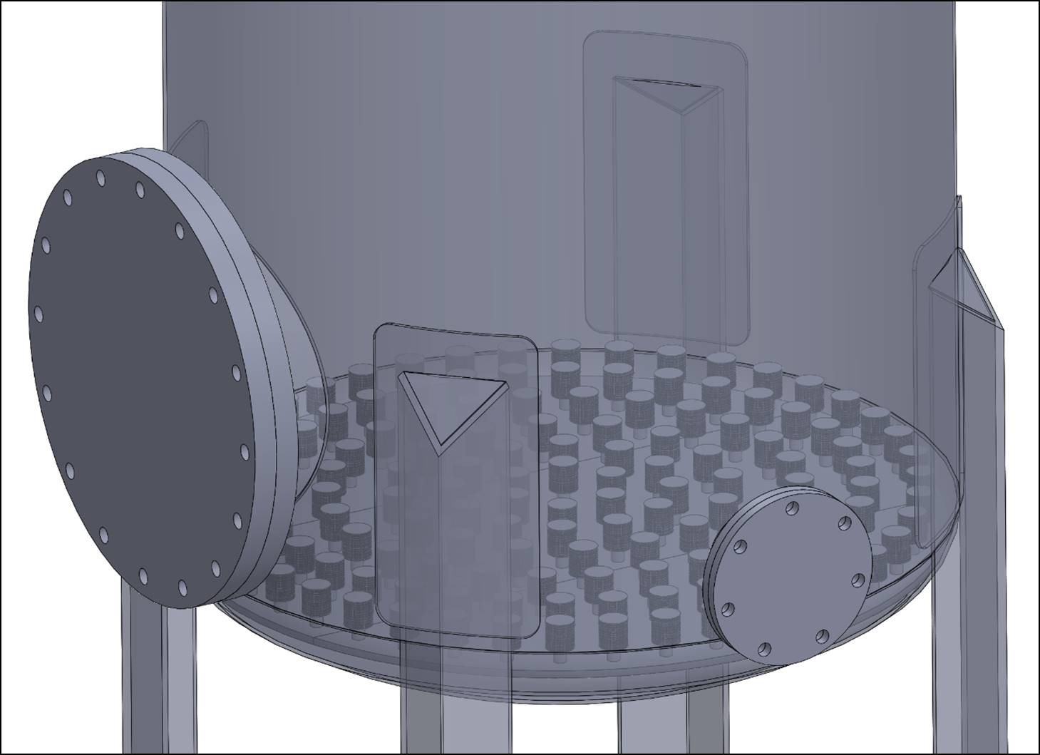 stainless steel wedge wire screen nozzle for water treatment