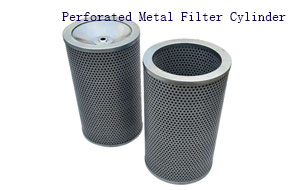 Perforated Metal Filter Cylinder