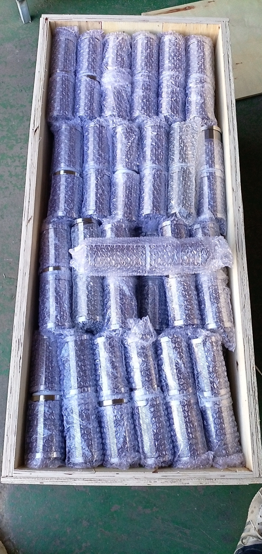 the packaging box of air filter nozzle