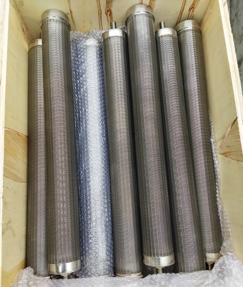 wedge wire screen cylinder for filter