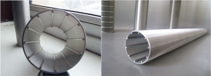 Wedge Rotary Wire Screen for Sugar Industry Filtration