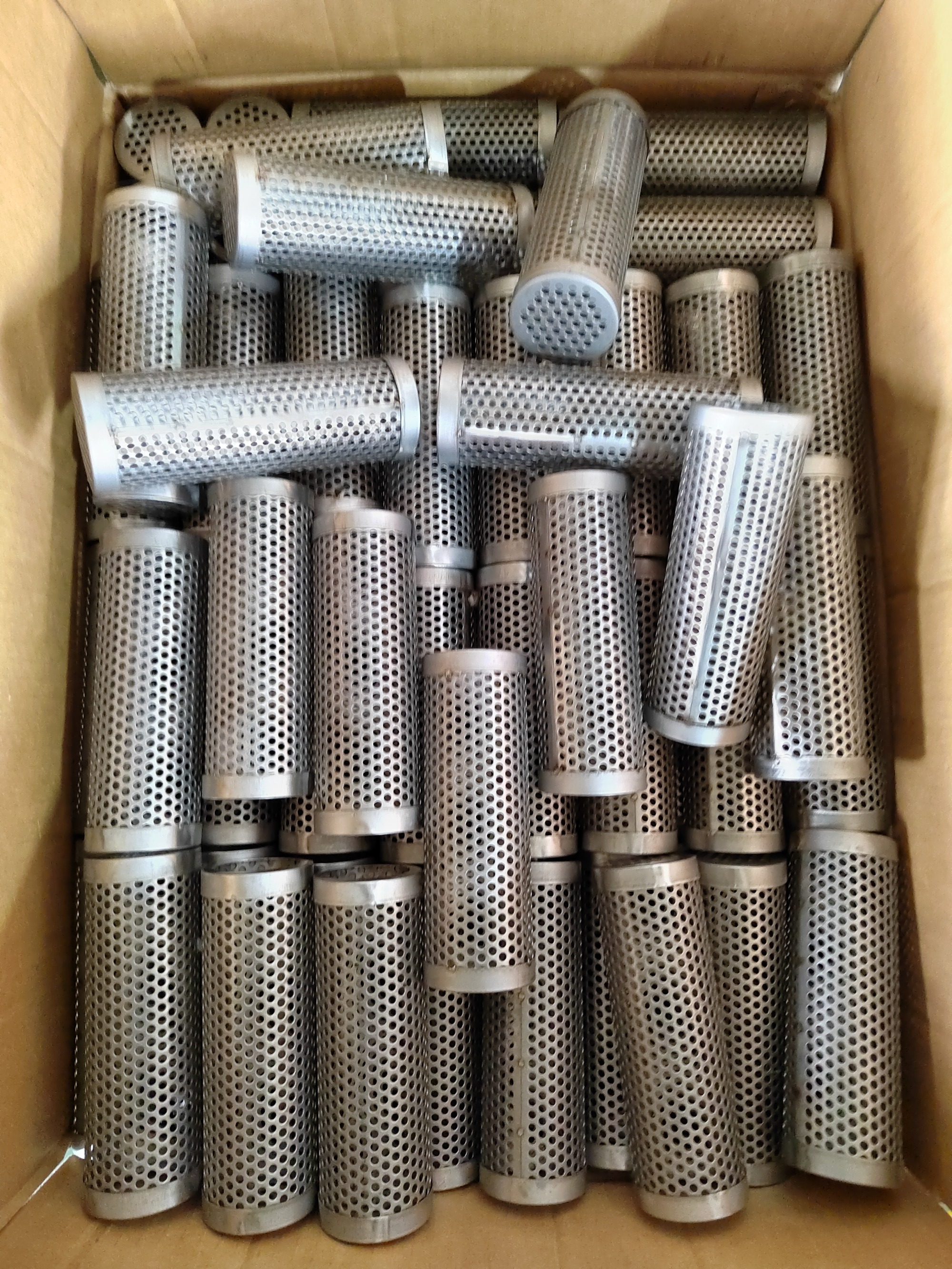 stainless steel punching filter tubes