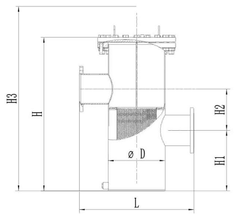 Basket Filter Strainers housing