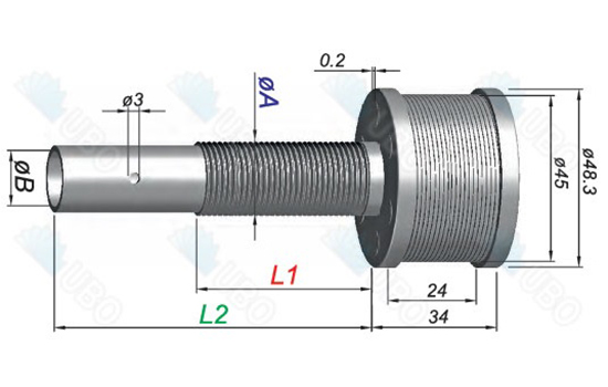 wedge wire screen nozzles for water treatment