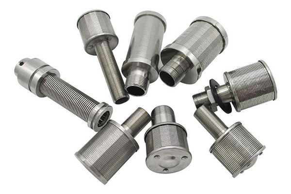 Stainless Steel 316 water filter nozzles, wedge wire filter nozzles