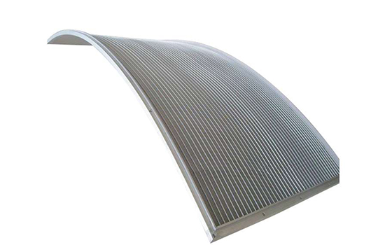 wedge wire sieve bend screen for sale