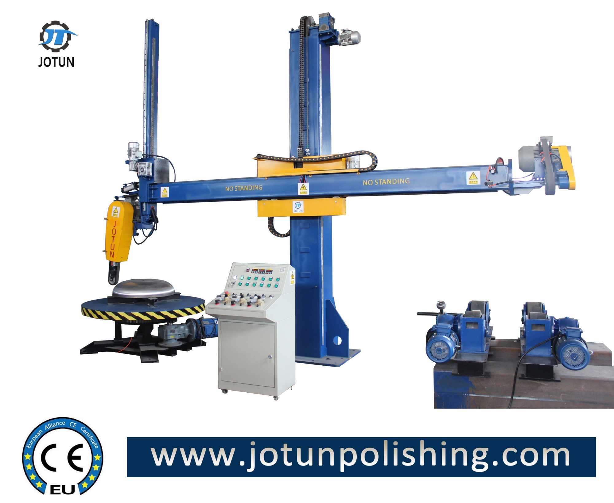 What is the belt grinding machine used for?