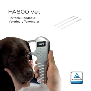 Portable Top Quality FA800vet Veterinary tonometer as accurate as icare Tonovet Tonometer for pet dog cat rabbit