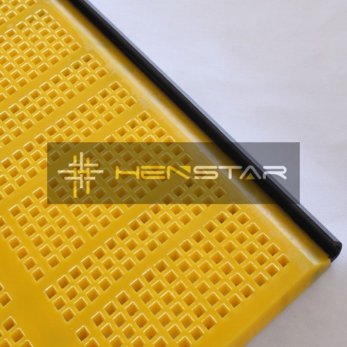 Tensioned polyurethane screen panel