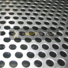 Perforated metal screen mesh