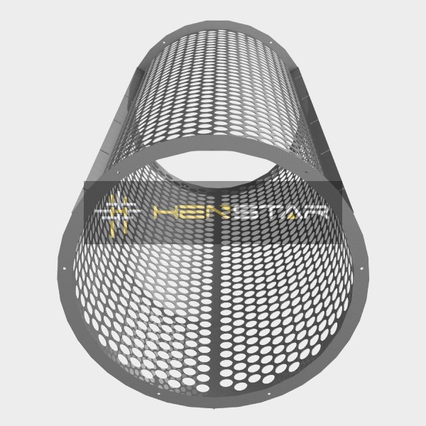 Perforated metal screen mesh