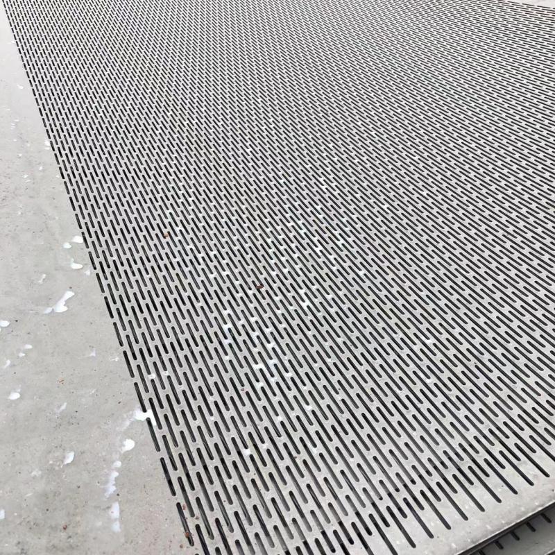 Perforated metal screen mesh