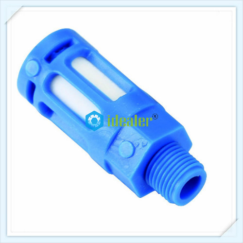 Blue PSU Type Plastic Muffler