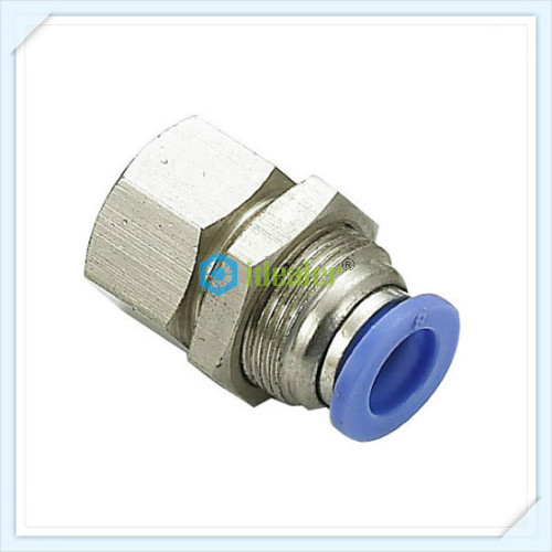 Bulkhead Female Straight Fitting-PMF