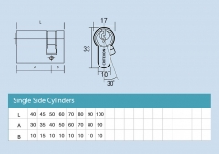 EURO PROFILE HALF CYLINDER