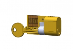 OVAL CYLINDER (KEY-KEY)