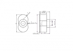 EURO PROFILE CYLINDER WITH CK6 KNOB