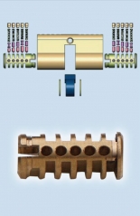 EURO PROFILE ECONOMIC CYLINDER (KEY-KEY)