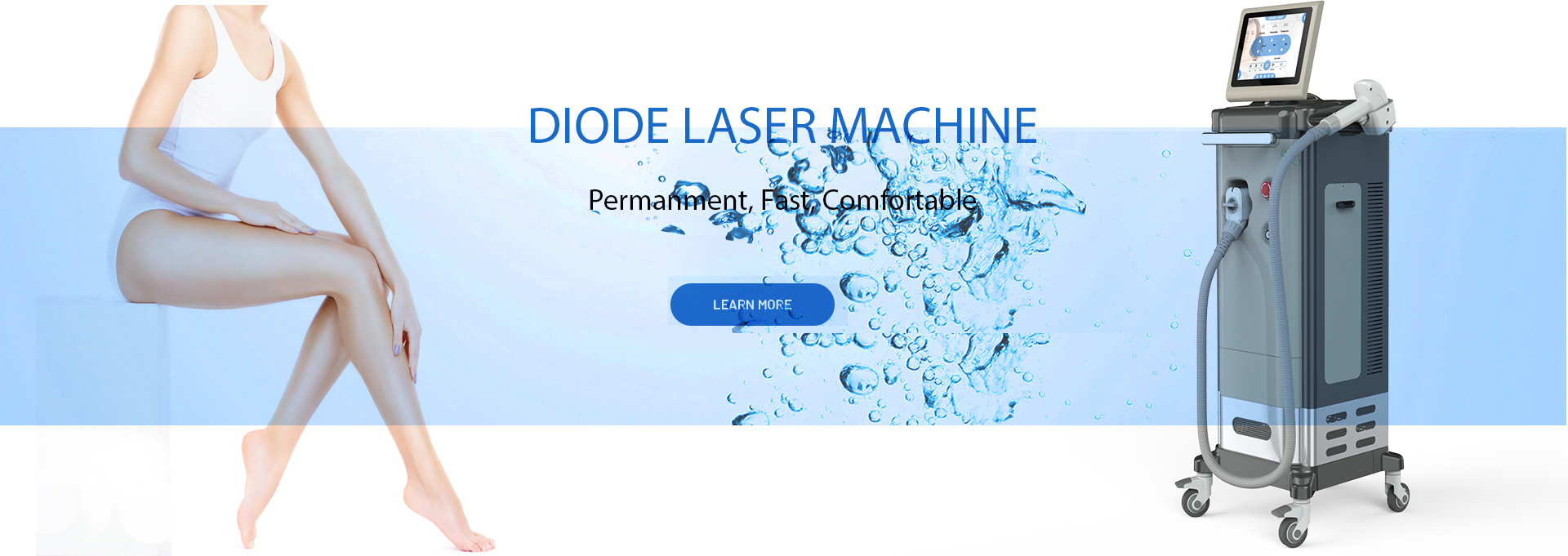 Diode laser hair removal machine