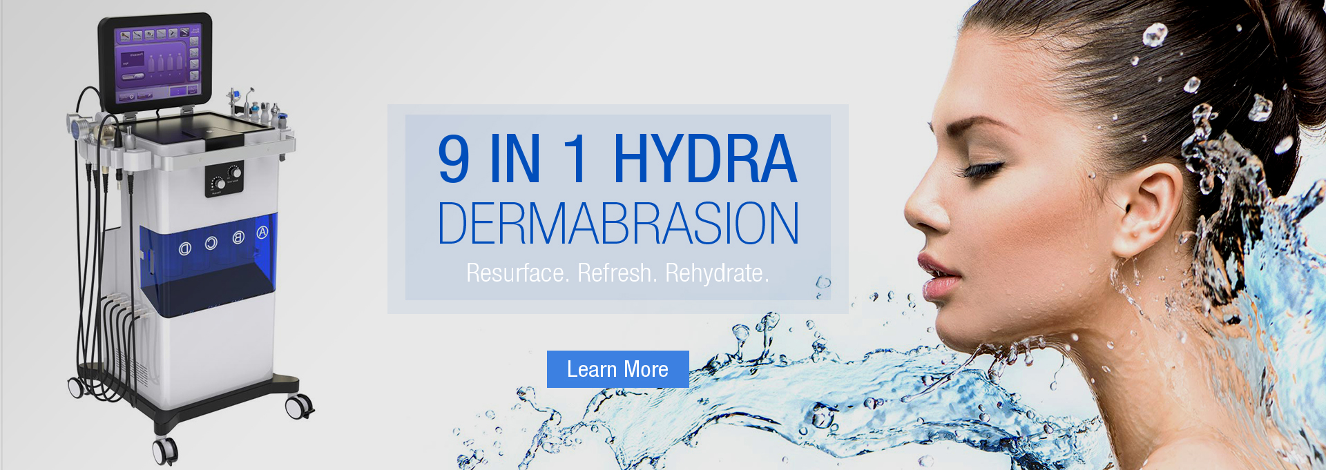 9-in-1 Hydra Facial Microdermabrasion Salon Equipment