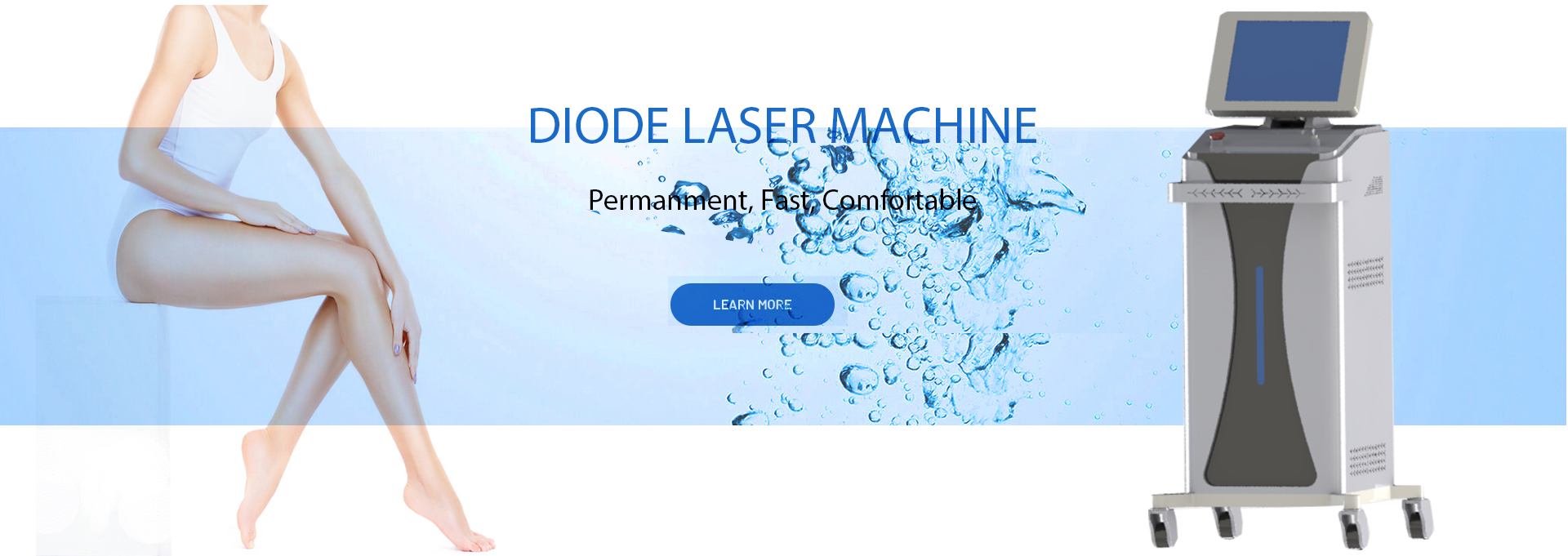 Diode laser hair removal machine