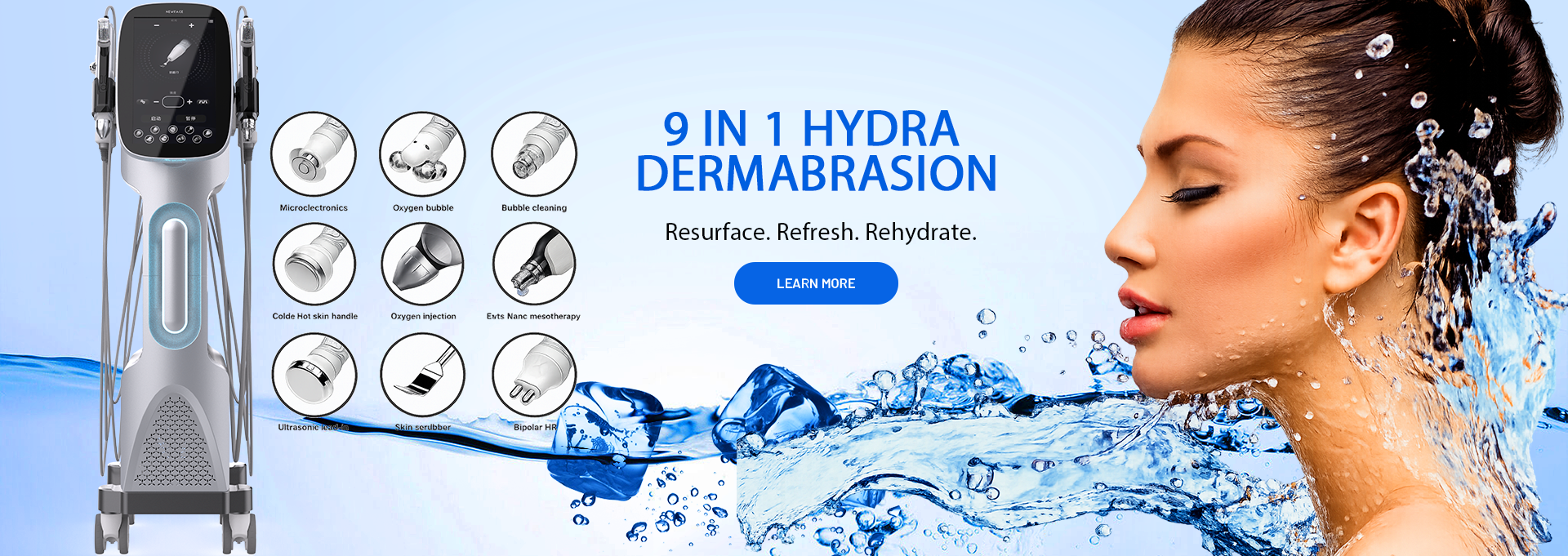 Hydra Facial Microdermabrasion Salon Equipment