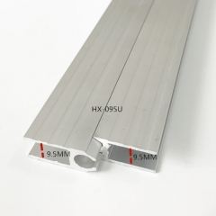 Aluminium sliding profile female & male