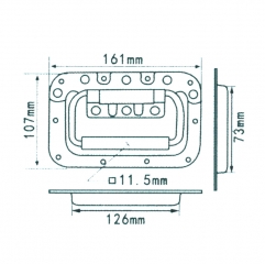 2020 NEW MODLE recessed handle