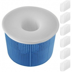 Bysameyee 30-Pack of Pool Skimmer Socks, Filter Pool & Spa Savers for Baskets Net and Skimmers to Protect Your Inground or Above Ground Pool, Skimmers Clean Debris and Leaves