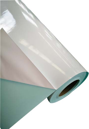 Polymeric High-tack printable self adhesive vinyl(Green Liner)