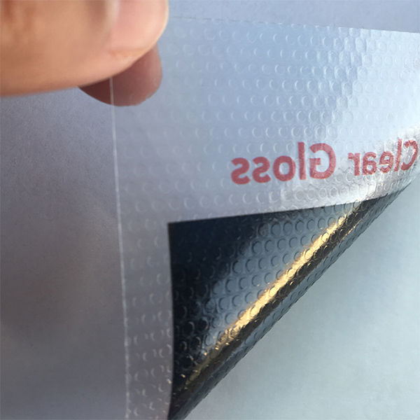 Pintable easy dot self-adhesive vinyl