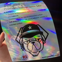 Holographic vinyl