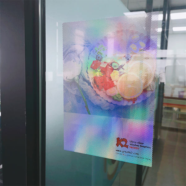 Rainbow Holographic Window Film Sticker – Acrylic Decoration For Glass, Gift, DIY