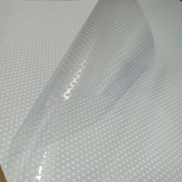 Clear perforated film