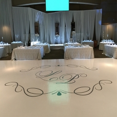 Wedding floor decals