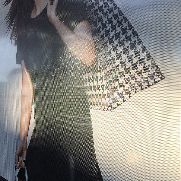 Aqueous Perforated Vinyl - High-Quality Inkjet Printable Window Film
