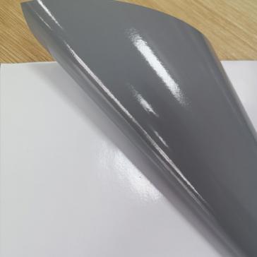 Bubble free vinyl