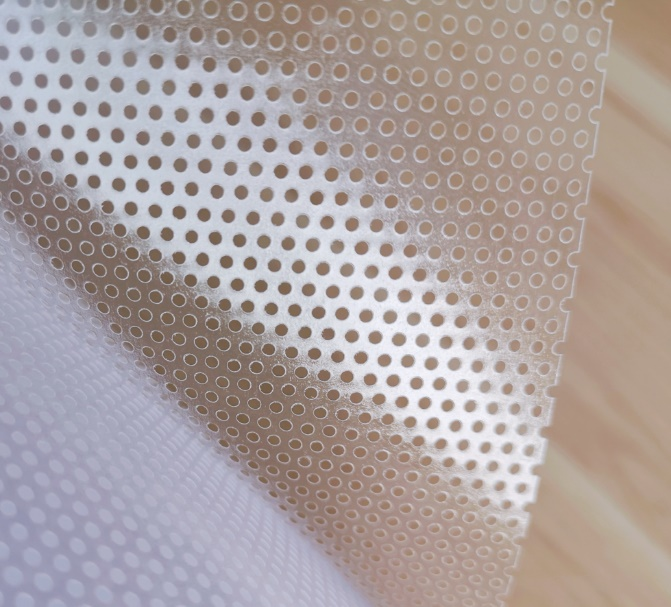 Window perforated vinyl