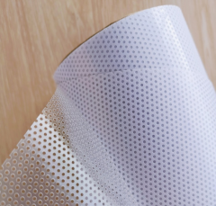 Window perforated vinyl