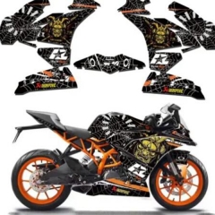 Motorcycle graphics
