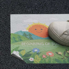 Vinyl for asphalt art