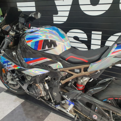 Motorcycle wrap vinyl