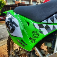 Motorcycle protection film