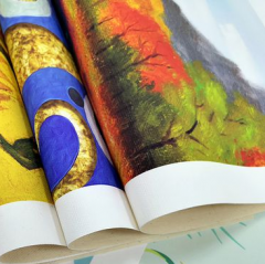 Canvas rolls for printing