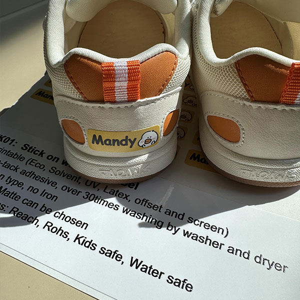 washable labels